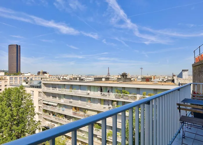 Guestready - Sejour Avec Vue Panoramique * パリ