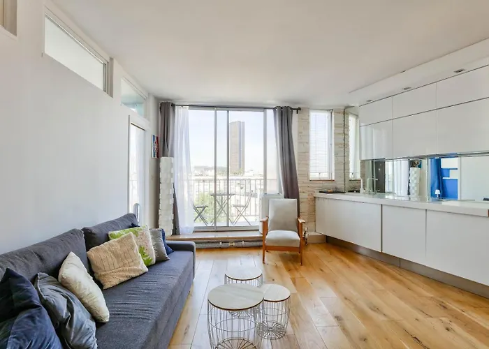 Guestready - Sejour Avec Vue Panoramique Lägenhet Paris