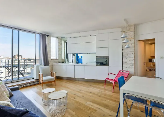 Lägenhet Guestready - Sejour Avec Vue Panoramique Paris